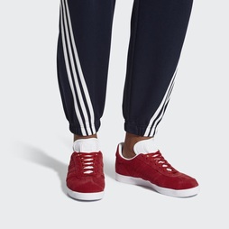 Adidas Gazelle Stitch and Turn Női Originals Cipő - Piros [D59389]